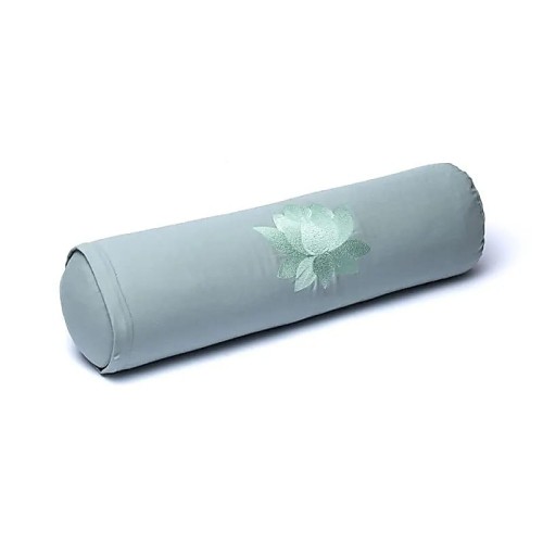 Bolster Yoga Στρογγυλό Μαξιλάρι Γιόγκα Lotus Yogi & Yogini Organic Cotton 60Χ16cm